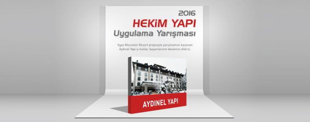 2016 Uygulama Yarışması Kazananı Belli Oldu