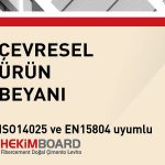 Hekim Yapı Fibercement Ürünlerine EPD Belgesi Aldı