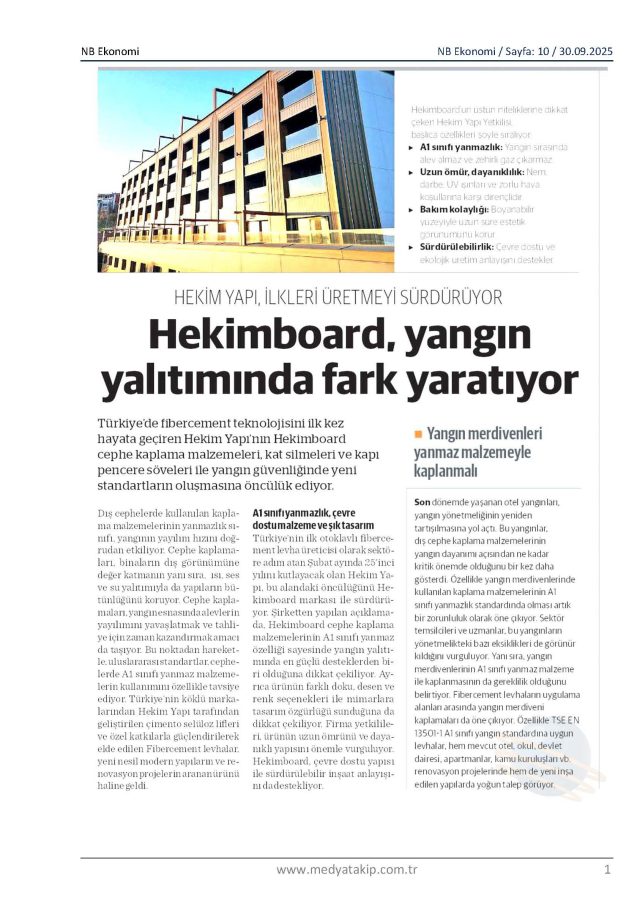 NB Ekonomi Gazetesi