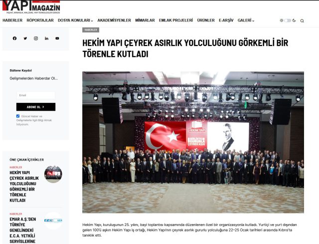 Yapı Magazin Dergisi