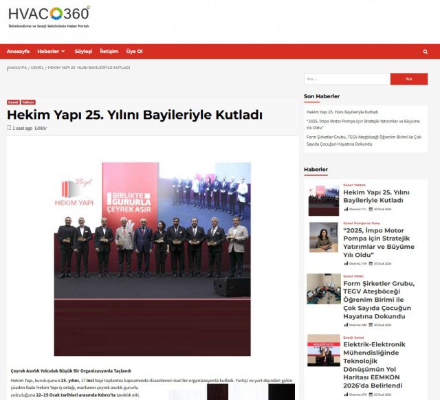 HVAC 360 Dergisi